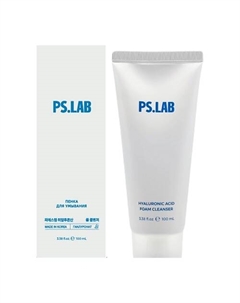 Пенка для умывания увлажняющая с гиалуроновой кислотой Hyaluronic Acid Foam Cleanser 100 Ps.lab