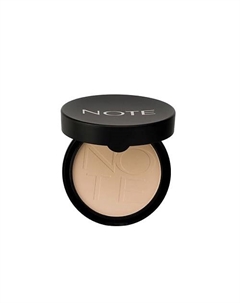 Компактная пудра с эффектом сияния Note cosmetique