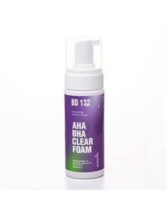 BD 132 AHA BHA Clear Foam Очищающая увлажняющая пенка для умывания 150 Beautydrugs