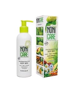 Молочко для тела увлажняющее с соком нони, экстрактом ледяного гриба 200 Nonicare