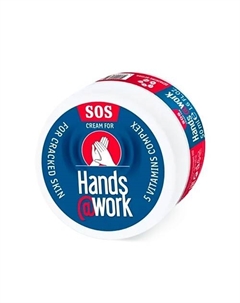 SOS Крем для рук регенерирующий (комплекс из 5 витаминов А, С, Е, В3 и В5) 50 Hands@work