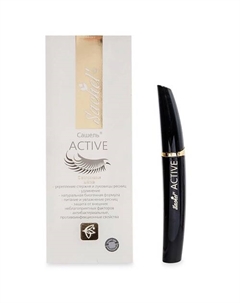 Гель мицеллярный для ухода за ресницами Active с волокнами шёлка 12 Sachel'