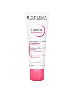 Крем легкий увлажняющий для чувствительной кожи лица Sensibio Defensive 40 Bioderma