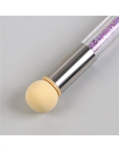 Сменные спонжи для маникюра, набор 10 шт., d=1.5 см, бежевые Qf