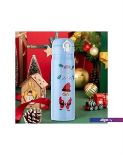 Термос 27-225466 0.5 (санта, голубой) Perfecto linea