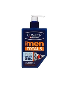 Гель для бритья с максимальным уходом для кожи 5 в 1 260 Come'on