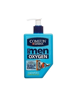 Гель для бритья сухой раздраженной кожи, насыщенный кислородом, для глубокого увлажнения 260 Come'on