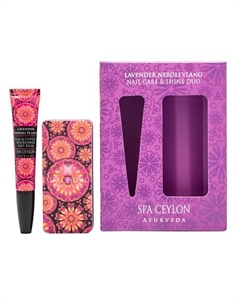Набор для ухода за ногтями "ЛАВАНДА, НЕРОЛИ, ИЛАНГ-ИЛАНГ" 1 Spa ceylon