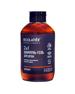 Мужской шампунь и гель для душа 2 в 1 Sport 400 Ecolatier