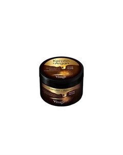 Маска кератиновая для волос HAIR MASK KERATIN & ARGAN 500 Visage color hair fashion