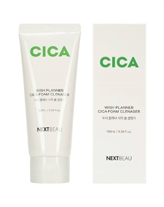 Очищающая пенка для умывания с центеллой азиатской для восстановления кожи 100 Nextbeau
