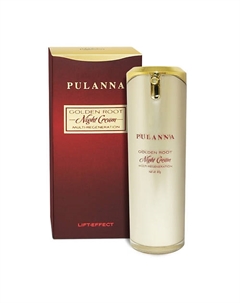 Крем для лица ночной восстанавливающий с пептидами и пантенолом 40 Pulanna