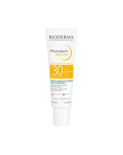 Солнцезащитный крем AKN для кожи, склонной к появлению акне SPF 30+ Photoderm 40 Bioderma