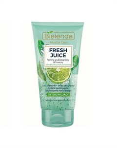 Детоксифицирующий скраб для лица Лайм FRESH JUICE 150 Bielenda