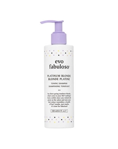 Интенсивный тонирующий шампунь-уход Платинум Блонд Platinum Blonde Toning Shampoo 250 Evo