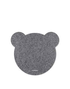 Коврик из фетра для компьютерной мыши в форме медведя Flexpocket