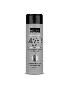 Шампунь SILVER PURE для блондированных волос 300.0 Lorvenn hair professionals
