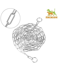 Цепь для привязи собак, 3 м, калибр 3×30 мм, гальванизированная Пижон