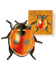 Пазл фигурный «Божья Коровка», 100 деталей Zufa