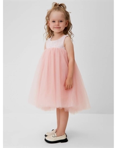 Платье нарядное детское : PartyDress цвет розовый, рост 116 Minaku
