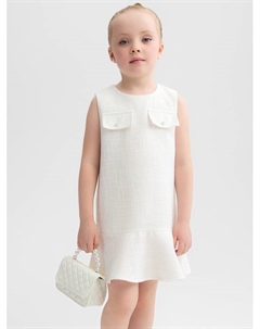 Сарафан для девочки, :Party Dress, цвет белый, рост 116 см Minaku