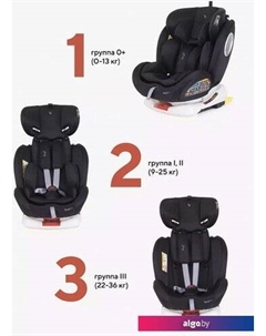 Детское автокресло Basic Twist Isofix YC06 (черный) Rant