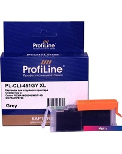 Картридж PL-CLI-451GY-XL (аналог Canon CLI-451GY XL_G) Profiline