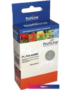 Картридж PL-PGI-425PGBK-BK (аналог Canon PGI-425 Black) Profiline