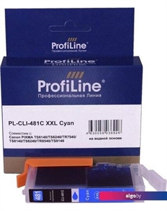 Картридж PL-CLI-481C-XXL (аналог Canon CLI-481C XXL_C) Profiline