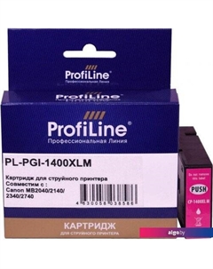 Картридж PL-PGI-1400XLM (аналог Canon PGI-1400XLM_M) Profiline