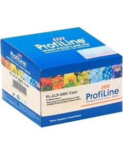 Картридж PL-CLP-300-C (аналог Samsung CLP-C300A) Profiline