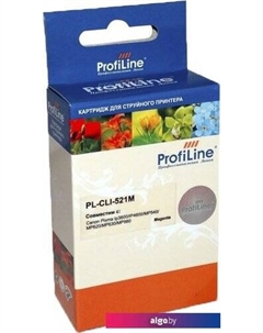 Картридж PL-CLI-521M-M (аналог Canon CLI-521 Magenta) Profiline