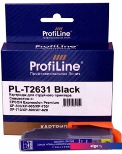 Картридж PL-T2631 (аналог Epson T2631_PBK) Profiline