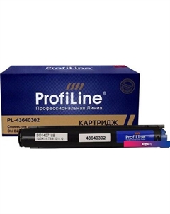 Картридж PL_43640302 (аналог Oki 43640302) Profiline