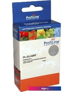 Картридж PL-CLI-426Y-Y (аналог Canon CLI-426 Yellow) Profiline