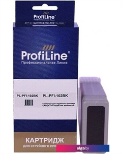 Картридж PL-PFI-102BK (аналог Canon PFI-102BK_BK) Profiline