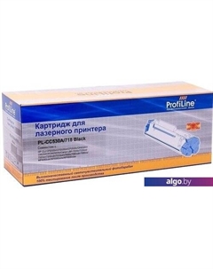 Картридж PL-CC530A/718-Bk (аналог HP CC530A, Canon 718) Profiline