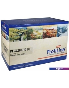 Картридж PL-X264H21G (аналог Lexmark X264H11G) Profiline