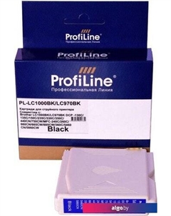 Картридж PL-LC1000BK/PL-LC970BK (аналог Brother LC1000BK) Profiline