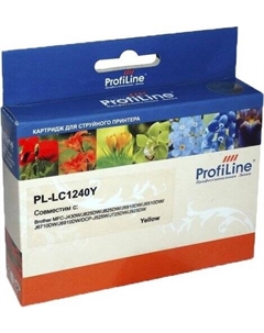 Картридж PL-LC1240Y-Y (аналог Brother LC1240Y) Profiline