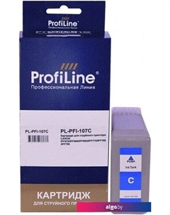 Картридж PL-PFI-107C (аналог Canon PFI-107C_C) Profiline