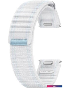 Ремешок Fabric для Galaxy Watch7 (M/L, бело-голубой) Samsung