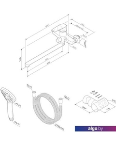 Смеситель Gem F90A95000 Am.pm
