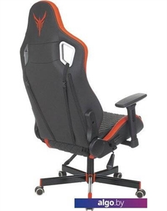 Кресло Бюрократ Outrider (черный/красный) Knight