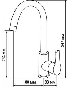 Смеситель GR-3505 (антик) Granula