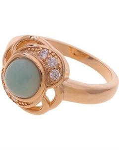 Кольцо с амазонитом "Серенада" Lj