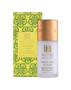 Освежающий дезодорант "Кафирский лайм и Цитрон" 50 Spa ceylon