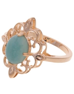 Кольцо с амазонитом "Констанция" Lj