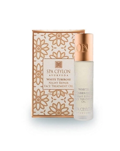 Масло для ночного ухода за лицом "БЕЛАЯ ТУБЕРОЗА" 10 Spa ceylon