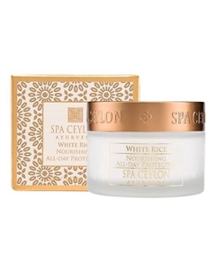 Легкий дневной питательный крем для лица "БЕЛЫЙ РИС" 100 Spa ceylon